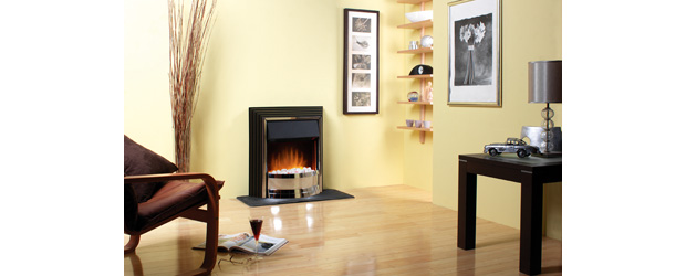 The Dimplex Zamora electric fire offers hassle free installation